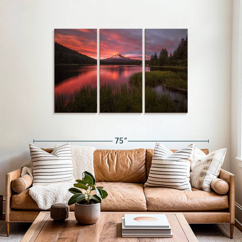 Alvord Hood Mountain Sunrise, 36" H x 57" W