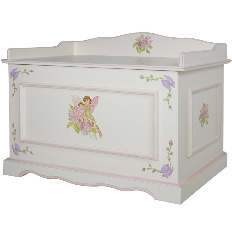 AFK Furniture Solid Wood Toy Storage Bench