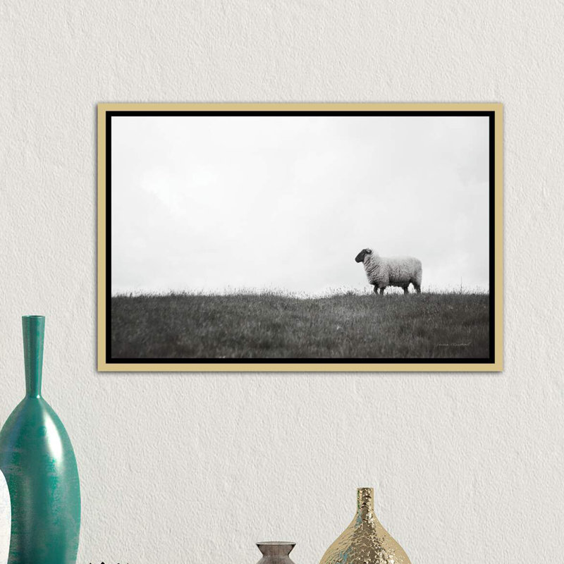 Photographie « islay ovin ii », H 18 po x l 26 po x P 1,5 po, Toile encadrée d'or