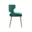 Fauteuil à oreilles en velours khanya-449638259