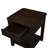 Wooden End Table With Hidden Compartment