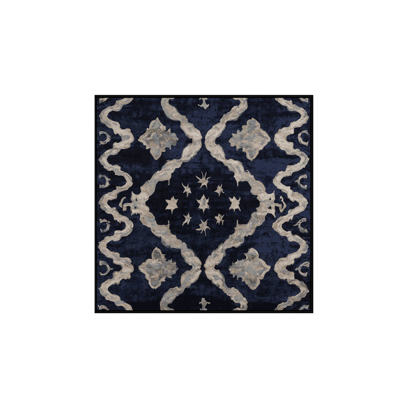 Tapis gris soyeux et moelleux, Carré 8 pi