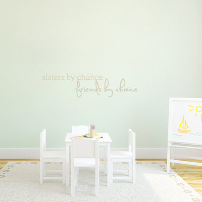 Text & Numbers Non-Wall Damaging Wall Decal