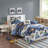 Nash Blue Monster Truck Casual 4-Piece Full/Queen Comforter Set-996295109