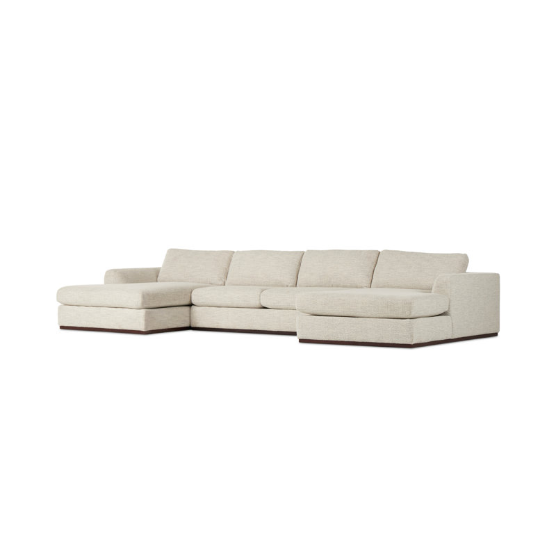 Colt Modular Chaise Sectional, Merino Cotton Polyester