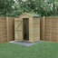 Beckwood 4x3Pressure treated Solid Wood Apex Garden Shed