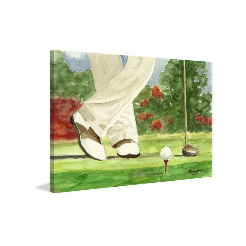 Glenda Roberson - Wrapped Canvas Painting, 30cm H x 45cm W