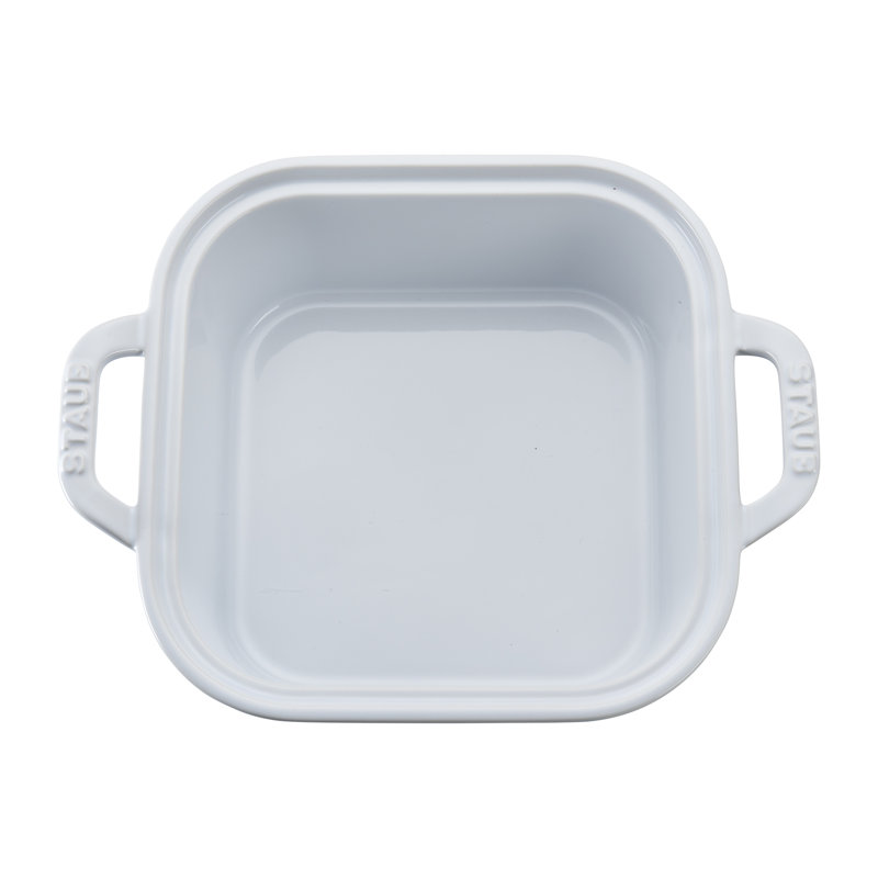 Staub Ceramics 4-piece Baking Dish Set, White