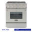 Kucht 30" 4.2 Cubic Feet Free Standing Range-31009775-36021409