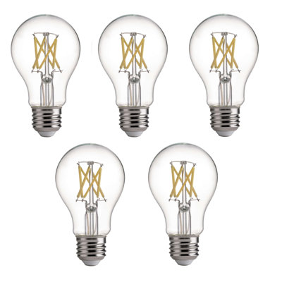 8 W A19 E26/Medium (Standard) Dimmable 5000 K LED Bulb