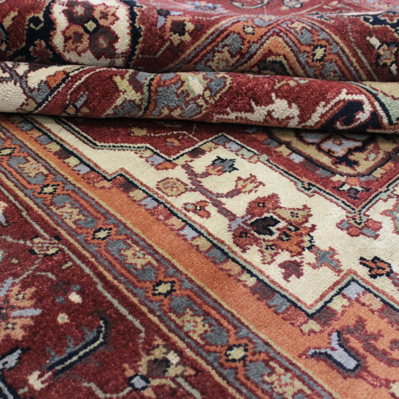 Oriental Area Rug in Beige