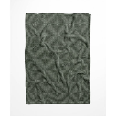 Eye Chev Velveteen Fleece Blanket