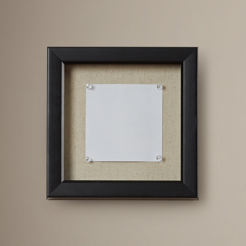 Silsden Black Matte Picture Frame, 8" x 8"