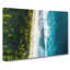 Birds Eye View of the Beach in Abstract - Wrapped Canvas-55314244