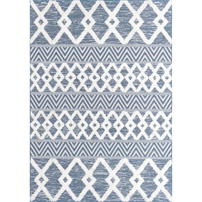Archie-Jay Cotton Abstract Indoor Rug