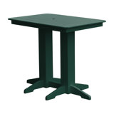 Nettie Rectangular Outdoor Bar Table