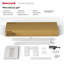 Lampe sur pied à DEL à intensité variable 77 po avec luminosité réglable de 16 000 lumens et luminosité naturelle 4 000 K Honeywell