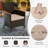 10 Pcs Patio Dining Table Chair Set With Umbrella-1677493493-1677493494