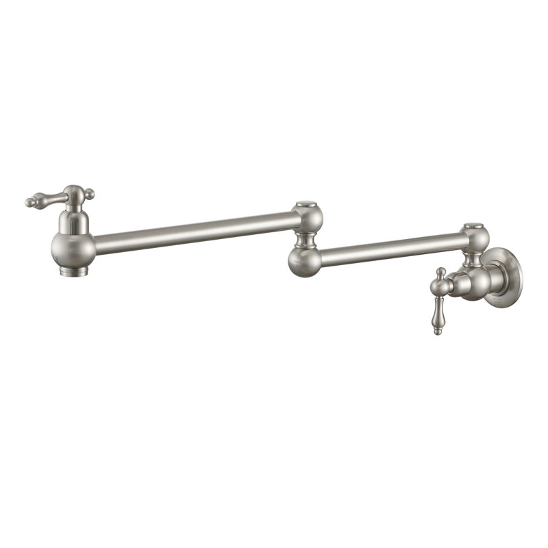Mondawe Kitchen Faucet, Brushed Nickel