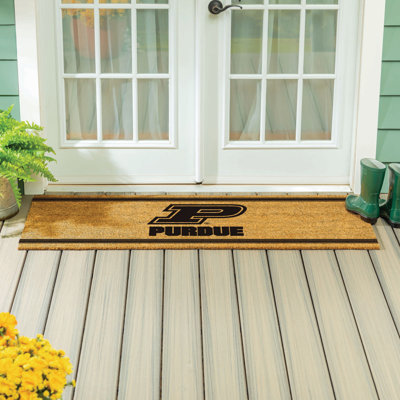 Très grand tapis couleur coco Purdue University, 60 po x 24 po