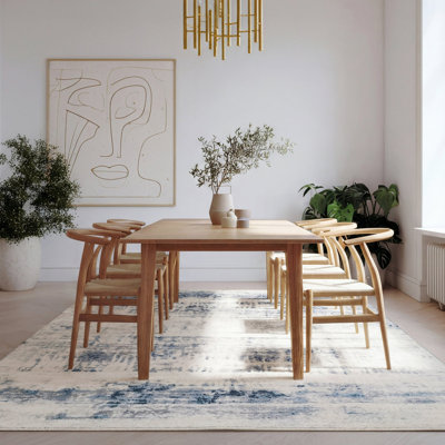 Abstract Machine Tufted Area Rug