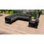 Avion 6 Piece Sectional Set - Black-387827688-376409135