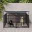 Covington 128cm H Steel Kennel