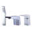 1 Handle Deck Roman Tub Faucet with Diverter