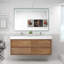Base de meuble-lavabo mural 60 po avec dessus en acrylique renforcé Noble Moreno-1735985175