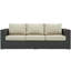 Canapé d'extérieur Modway Sunbrella-31483342