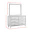 Ensemble de chambre à coucher avec lit à panneaux 5 pièces William-102834302