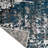 Crayton Machine Made Heatset Polypropylene Area Rugs  - Silver Blue Color, Abstract Modern Design, Low Pile Machine Made Area Rugs for Living Room, Bed Room-85257021