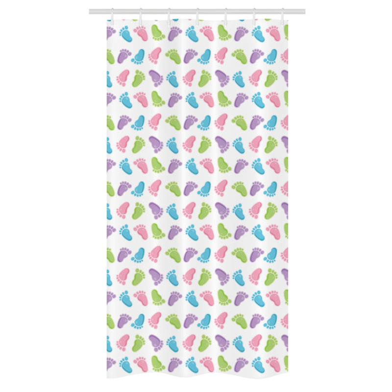 Enson Shower Curtain with Hooks Included, 72" H x 36" W