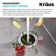 KRAUS Bellucci Workstation 32-in. Undermount Kitchen Sink with WasteGuard™ Garbage Disposal