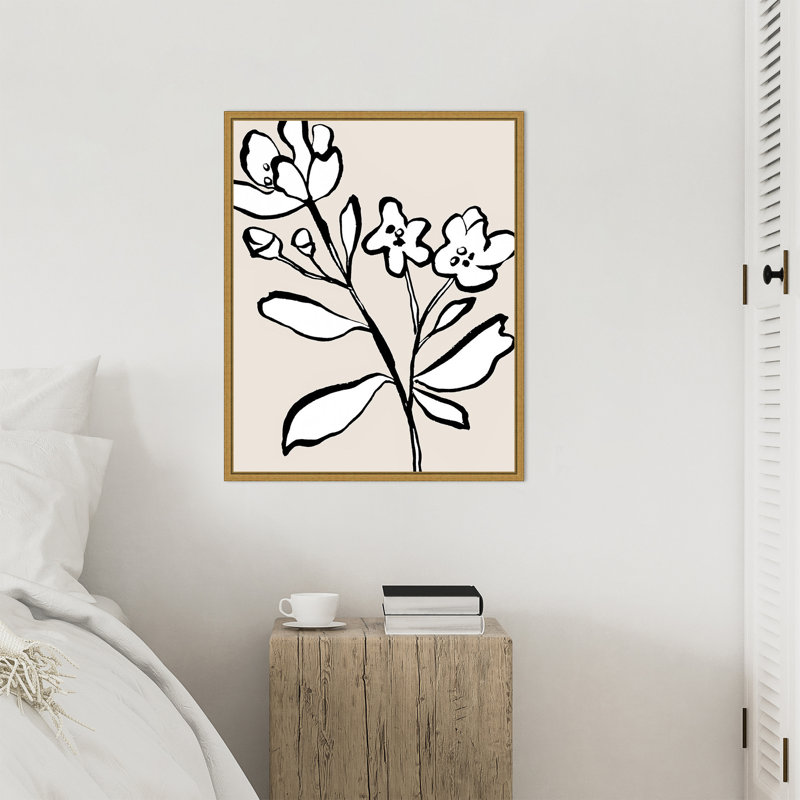 «Here with you I» par Melissa Wang, reproduction d'art sur toile encadrée, H 28 po x l 23 po