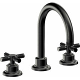 Descanso 8" Widespread Lavatory Faucet with Cross Knurled Handle
