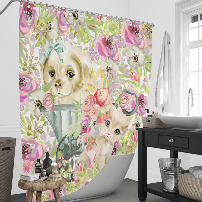 Rideau de douche Lexie, H 70 po x l 90 po