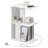 Side Table With Charging Station, Narrow Side Table With USB Ports And Sockets For Small Spaces, Bedside Table With Lamp, Narrow Table For Living Room-1465327139