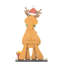 Brun fait à la main Rudolph