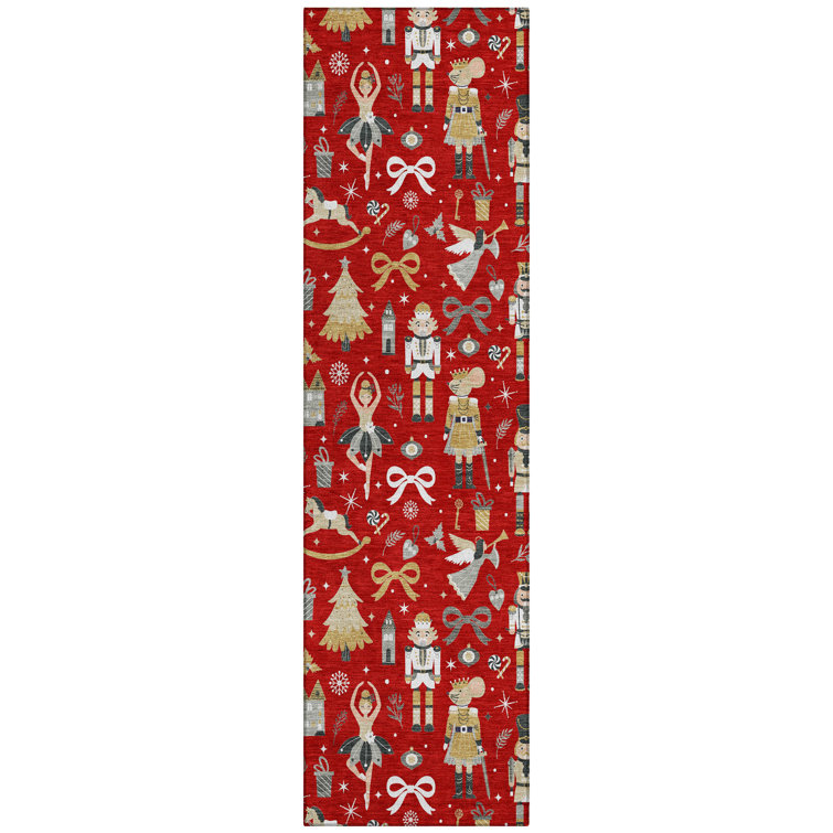 Xhevrie Machine Woven Area Rug