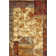 Tapis beige tissé à la machine Adetomiwa
