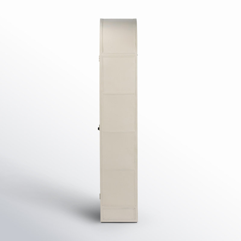 Adrie Curio Cabinet, Cream
