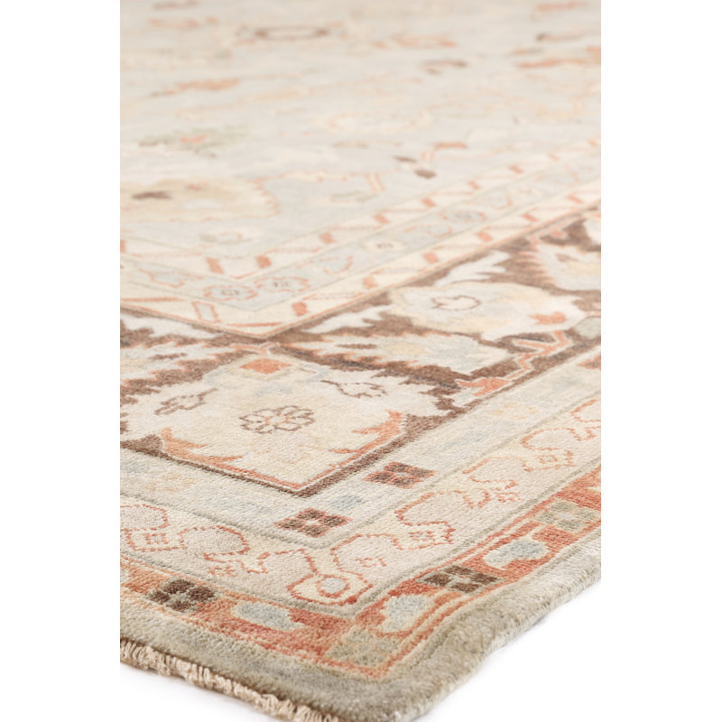 Antique Weave Oushak Wool Oriental Area Rug, Rectangle 15' x 20'6"