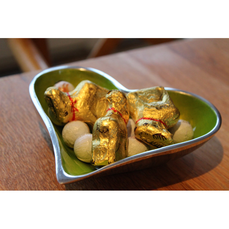 17 Stories Kenmure Aluminum Serving Bowl, Lime