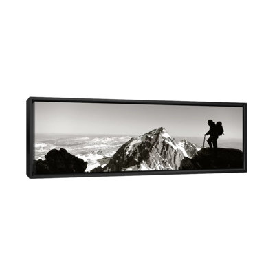 " HikerGrand Teton Park, Wyoming, USA " by Panoramic Images