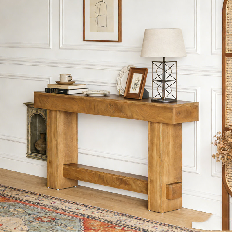 Console de canapé en bois Farmhouse
