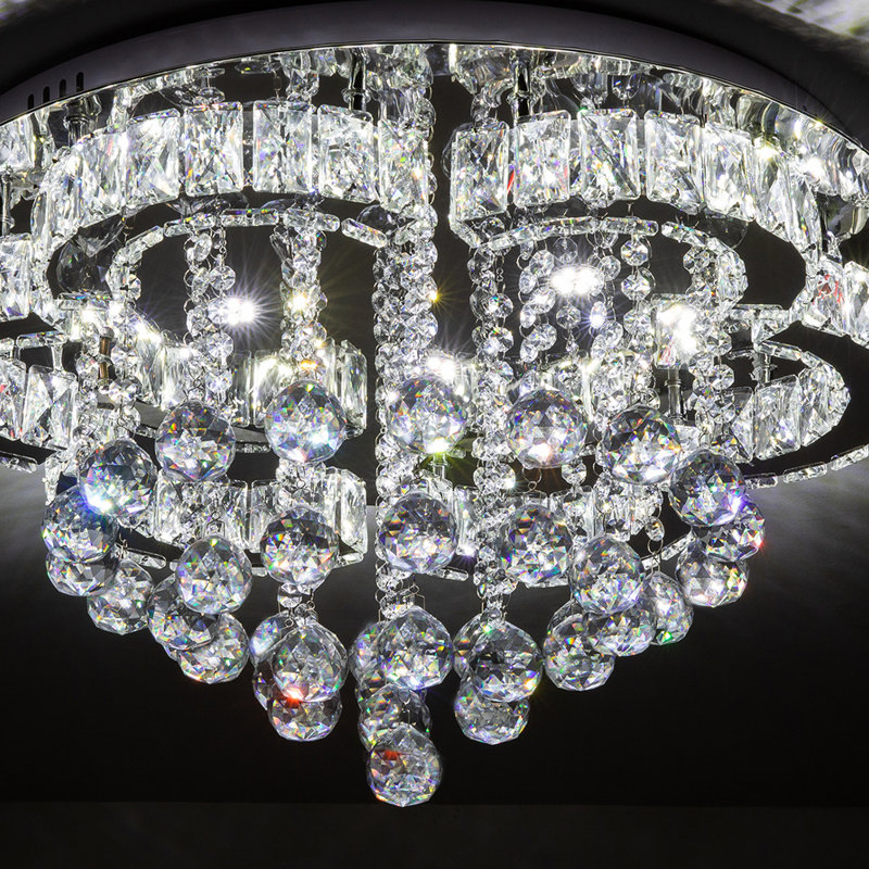 Tamas Crystal LED Flush Mount