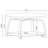 2-Piece Round Coffee Table Set