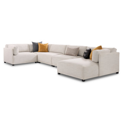 Bernhardt Parker 5-Piece Fabric Sectional
