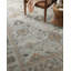 Tapis bleu ciel / doré Magnolia Home par Joanna Gaines X Loloi Millie-1597955971